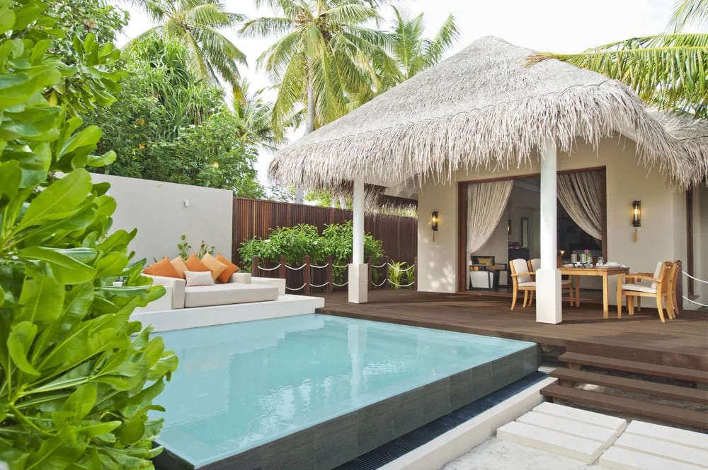 Beach Villa with Pool · One bedroom · beach plus plunge